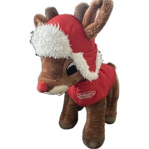 Dan Dee Collectors Choice Rudolph The Red Nose Reindeer The Musical 17" plush